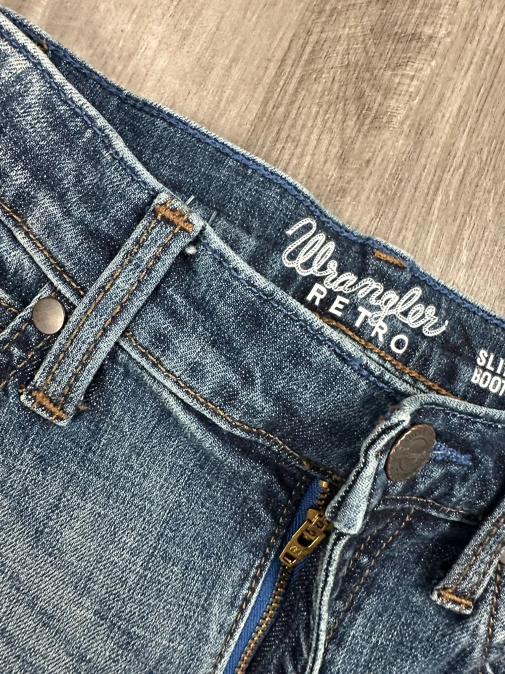Wrangler Retro Slim Boot Cut Jeans - 12 Slim